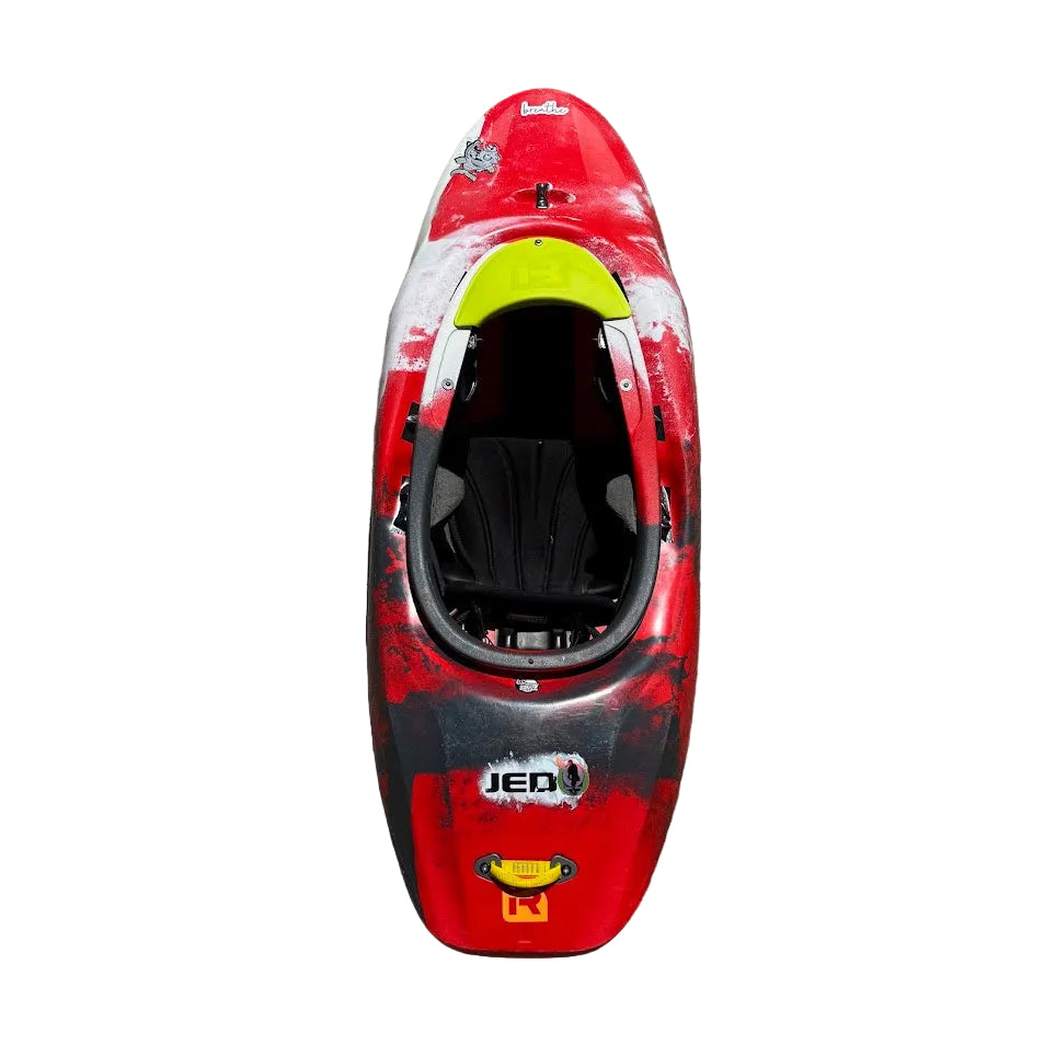 USED Pyranha Jed Large Red/Black/White Swirl