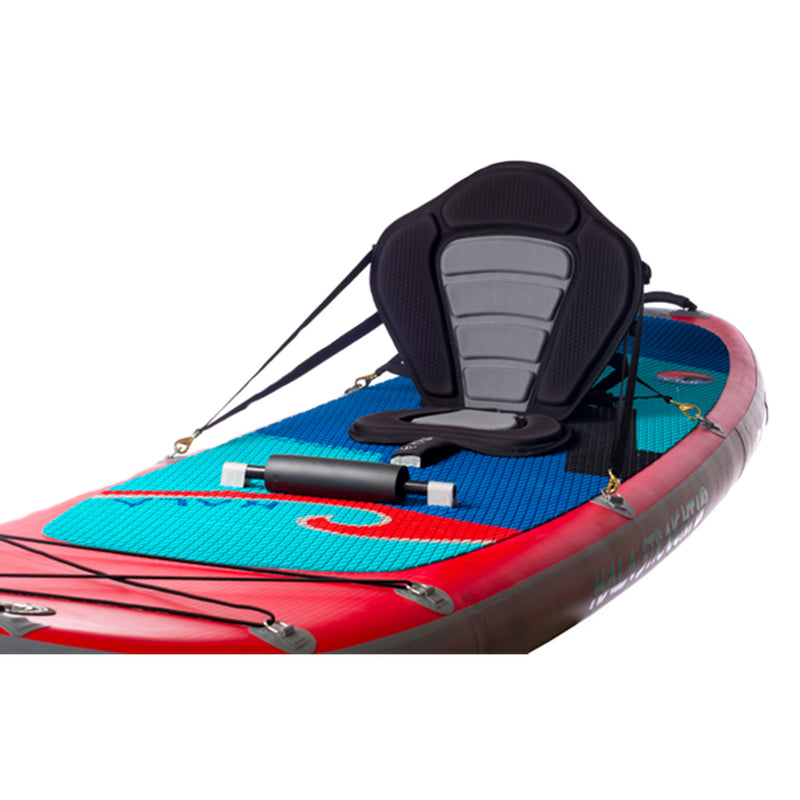 Hala Straight Up Inflatable SUP Kayak Bundle - Includes Electric Pump, Kayak Seat, Leash and Kayak Paddle