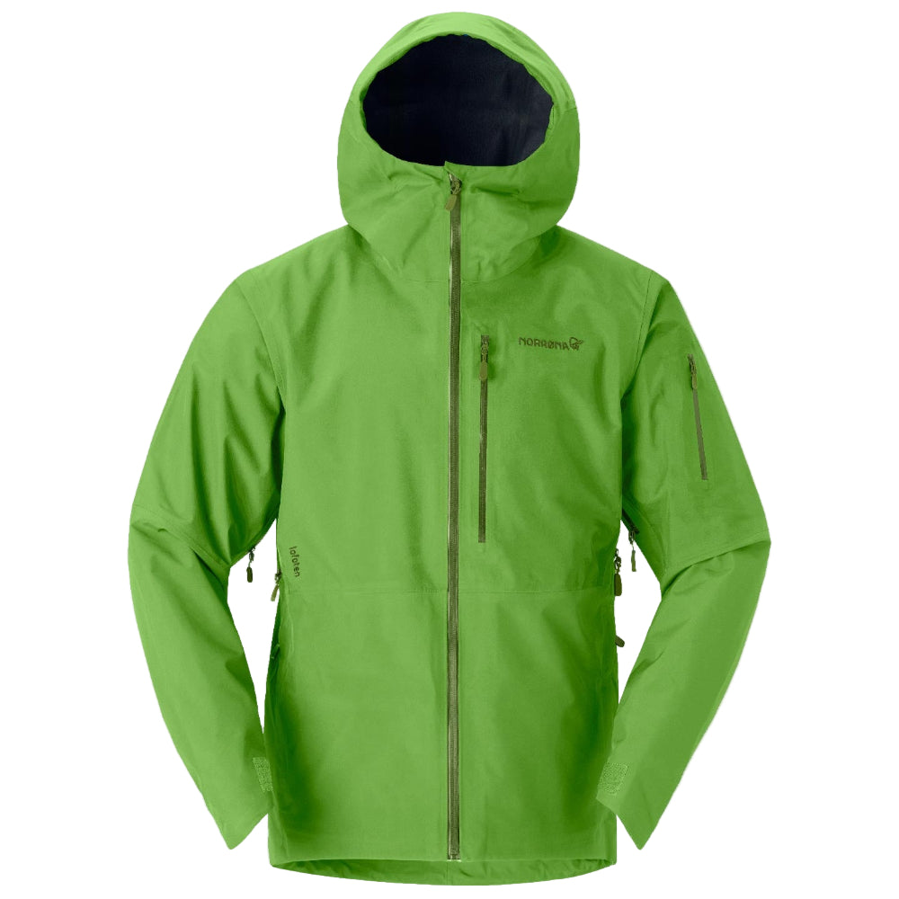 NORIKO極美品*ホコモモラ* 若草グリーン*ナイロンジャケット Norrona Mens Lofoten Gore-Tex Jacket