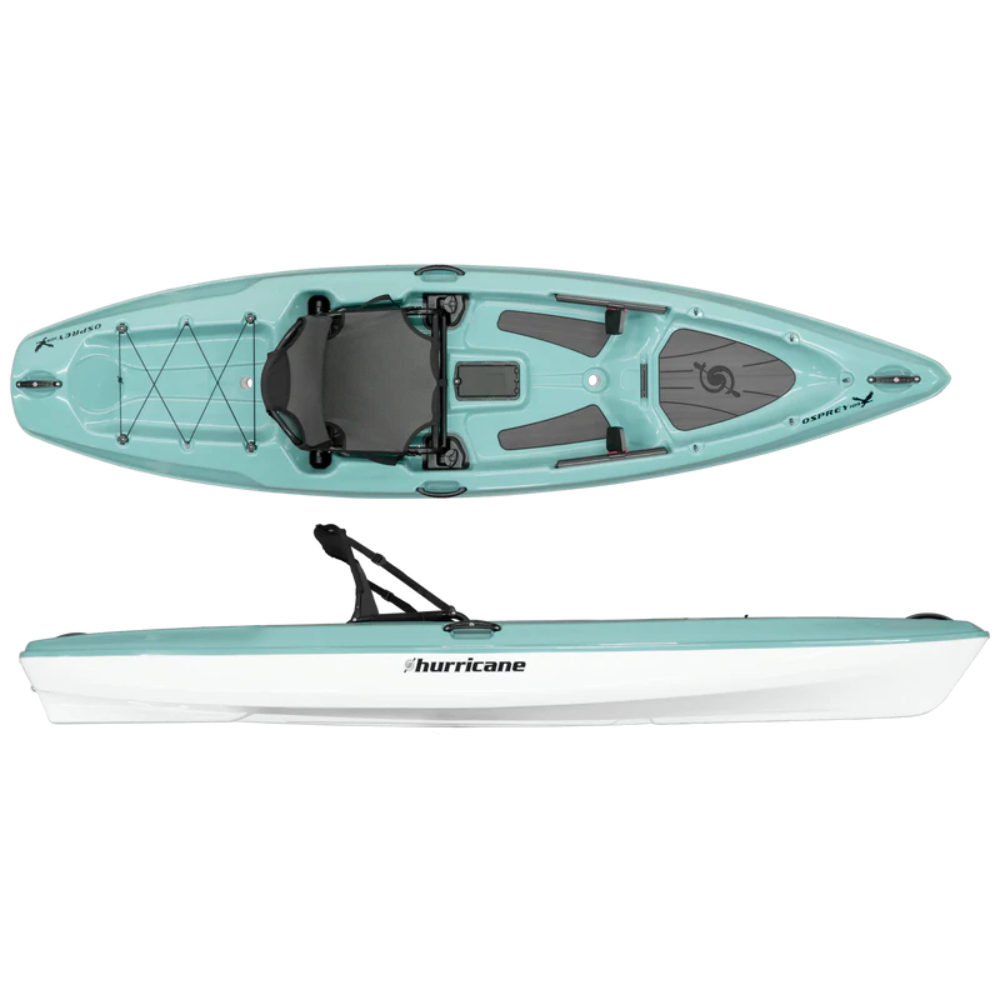 Hurricane Osprey 109 Recreational Sit on Top Kayak Mint Green