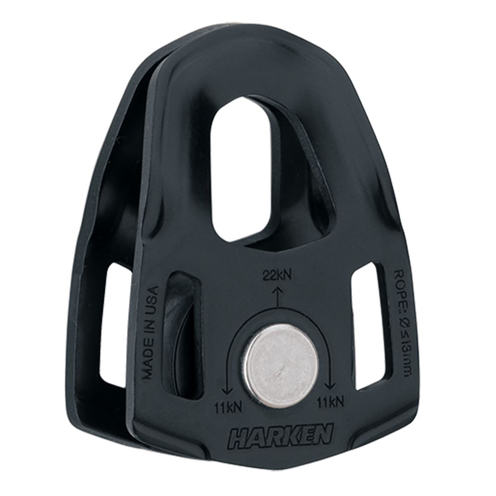 SMC CRx2 1" Rescue Pulley Black