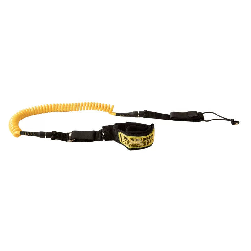 Sol Ocean and Lake Coil Ankle Leash