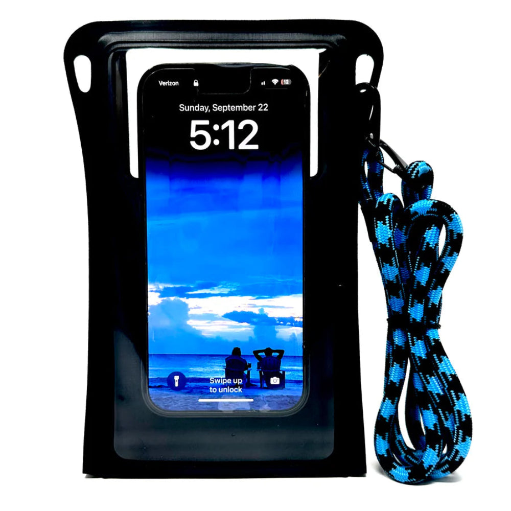 Stash7 Waterpocket Waterproof Phone case Back in Black