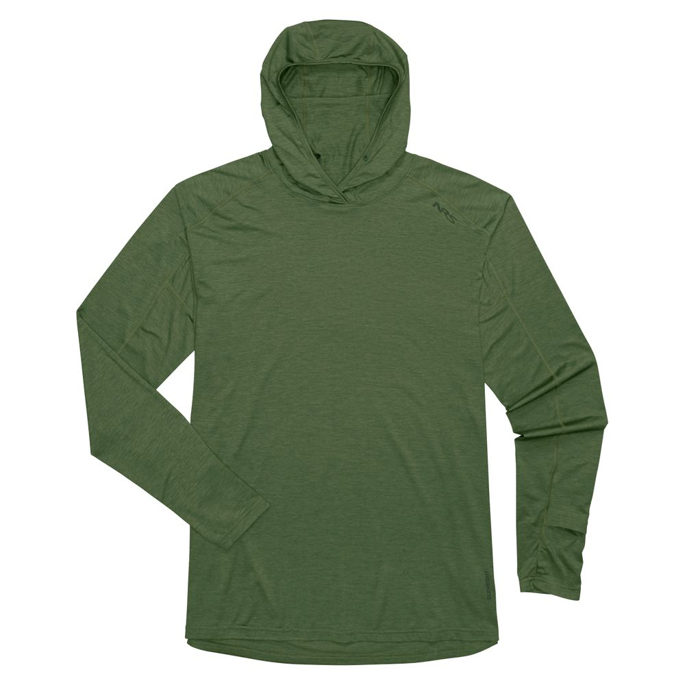 NRS Men's Silkweight Hoodie Pineneedle