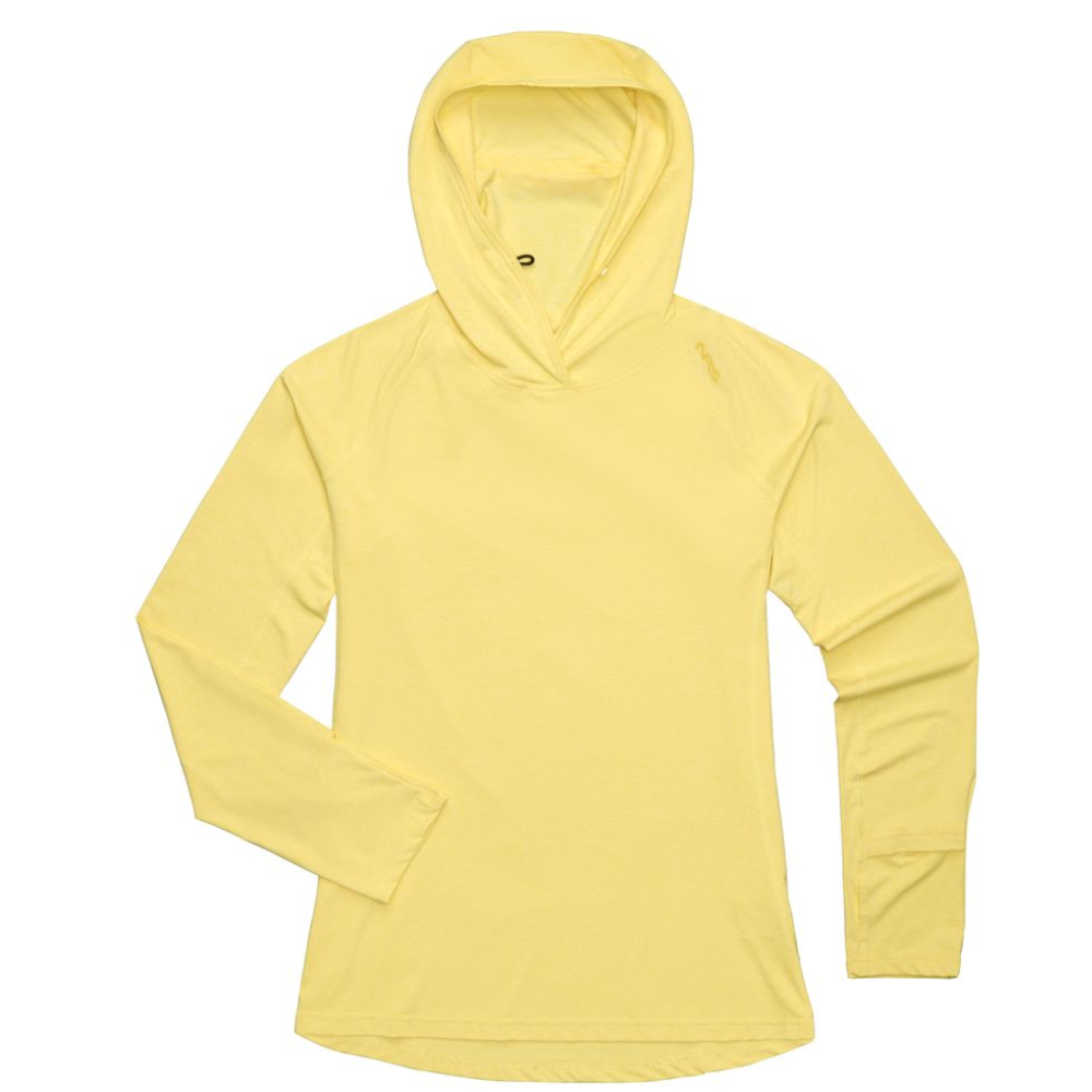 NRS Women's Silkweight Hoodie Lemongrass