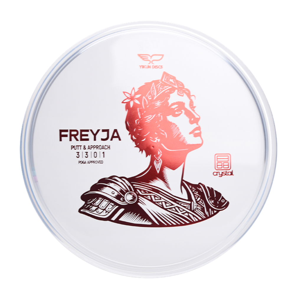 Yikun Freyja Disc Clear Crystal Line 3 3 0 1