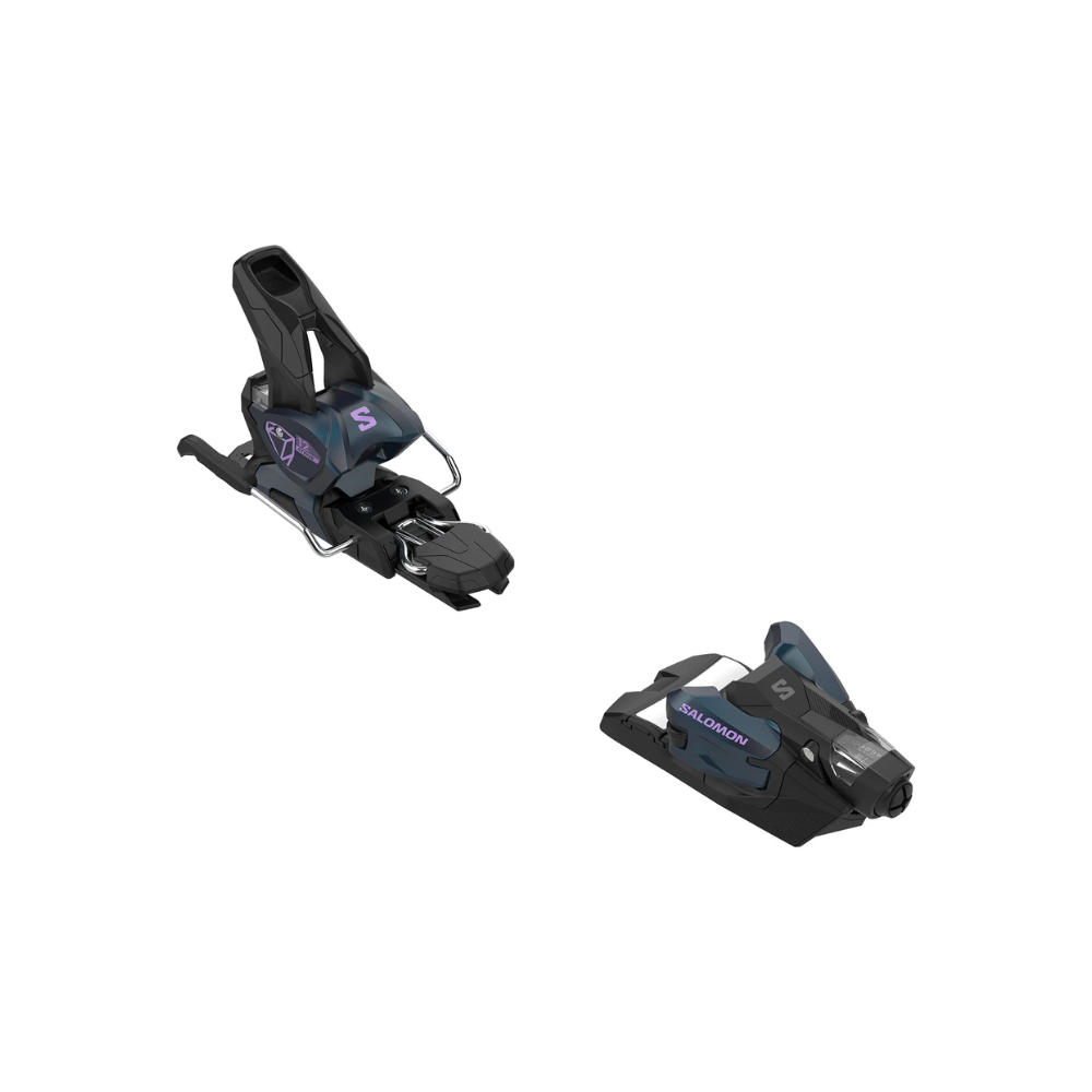 Salomon Strive 12 GW Ski Bindings Oil Fluid Black Lilac