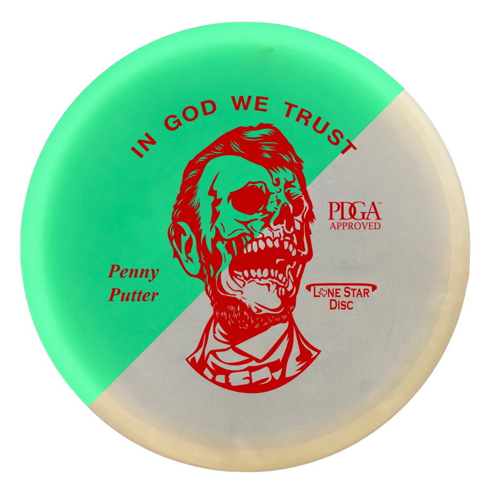 Lonestar Discs Penny Putter Halloween Stamp Bravo Glow 3 4 0 2
