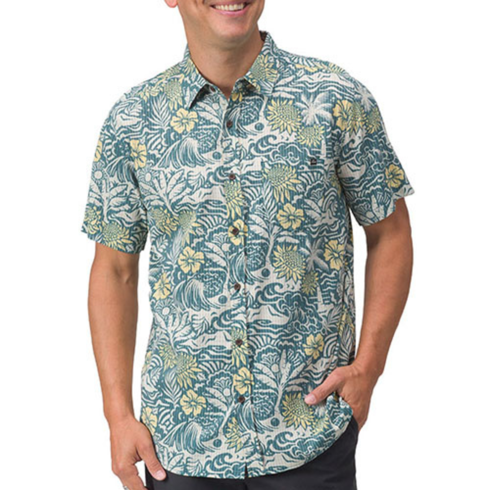Reef Men's Eugene Woven Shirt Mediterranea