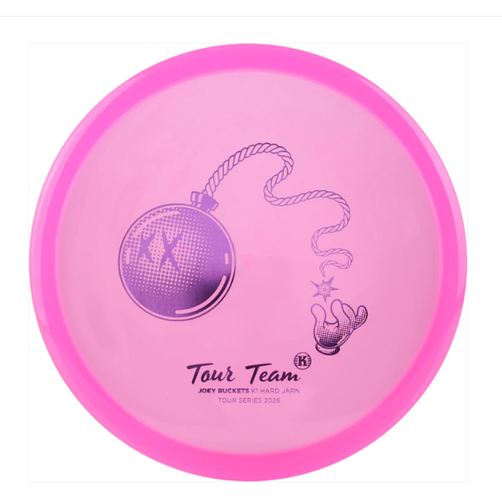 K1 Hard Jarn Disc Hot Pink Joey Buckets Tour Series 4.5 3 0 3