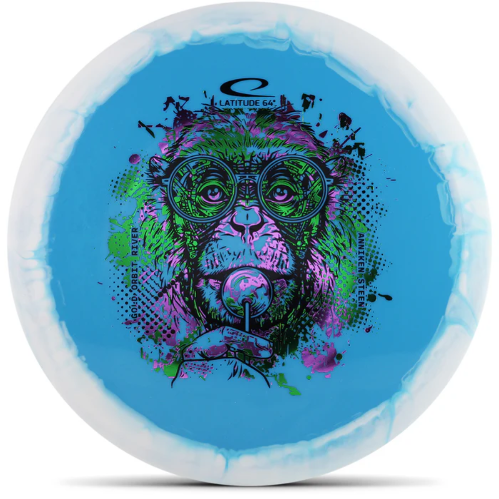 Latitude 64 River Disc - Anniken Steen Team Series Turquoise White Gold Orbit 7 7 -1 1