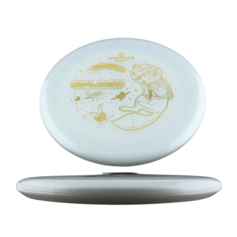 Neptune Discs Splash White (Natalie Ryan stamp) Pearl 3 3 0 1