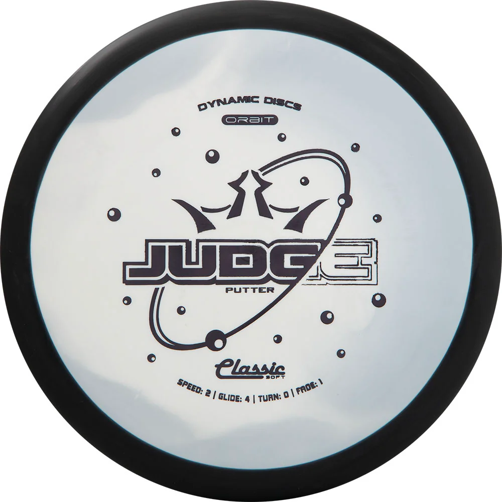 Dynamic Discs Judge White Black Classic Soft Orbit 2 4 0 1