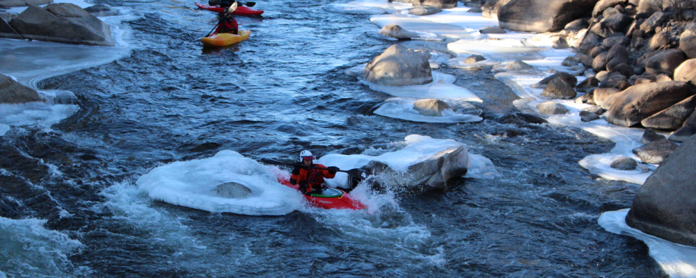 winter paddling