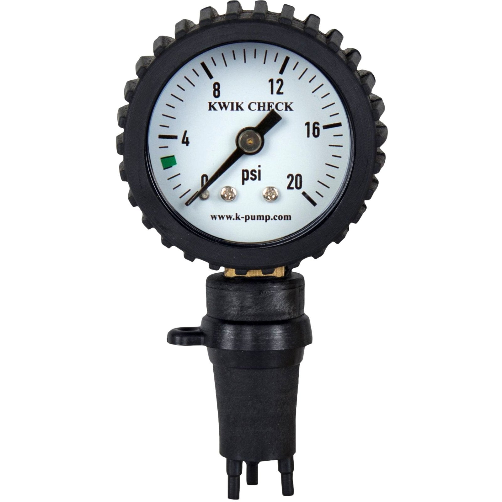 K-Pump Kwik Check Pressure Gauge Boston Valves