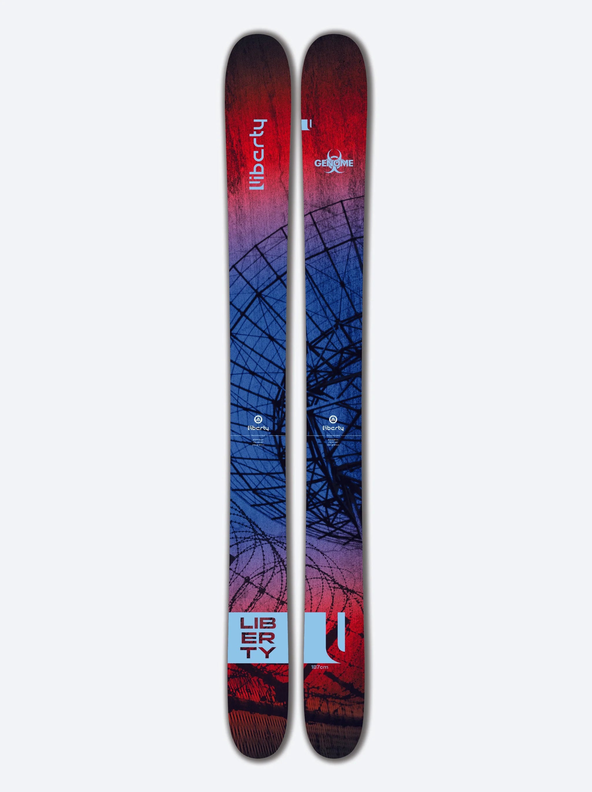 Liberty 2025 Genome Skis