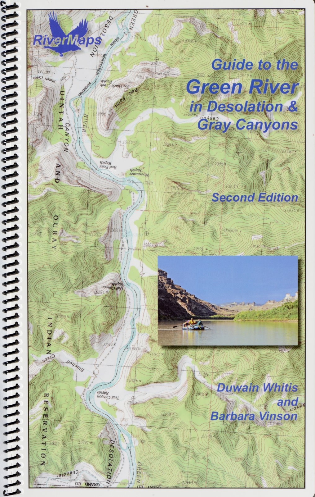 River Maps Green Deso Gray River Guide book - 2nd ed.