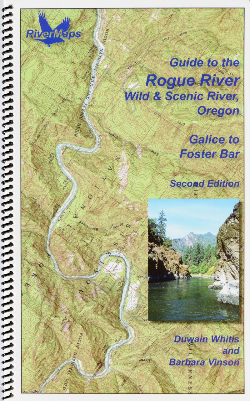 River User Map River Maps Rogue River Map Book