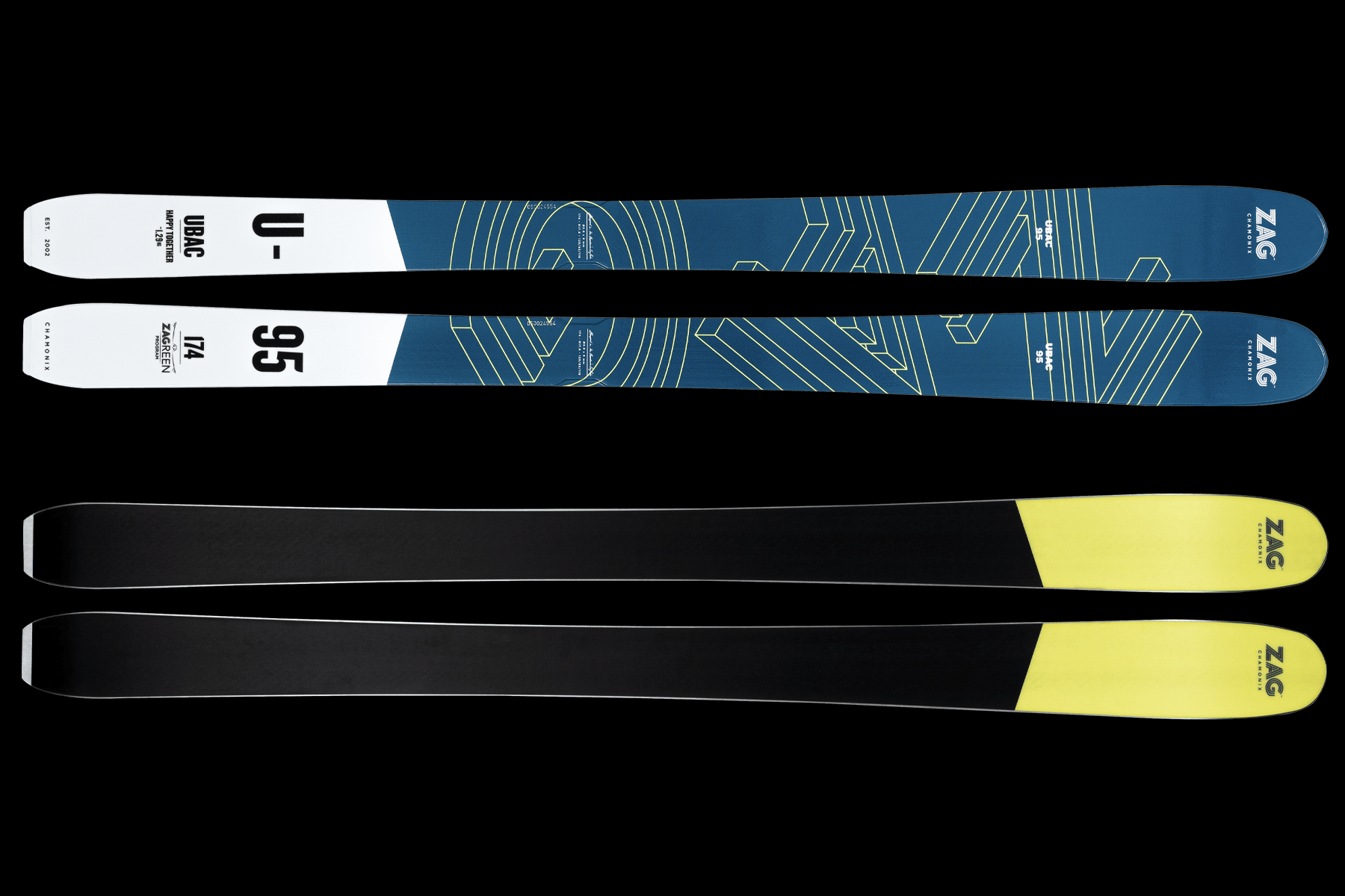 Zag 2025 UBAC 95 Skis