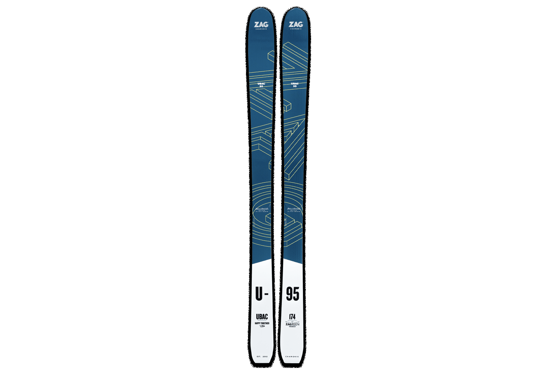 Zag 2025 UBAC 95 Skis