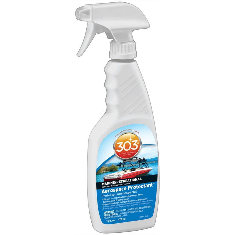  303 Automotive Protectant - Provides Superior UV Protection,  Helps Prevent Fading and Cracking, 16oz & 303 Leather 3-in-1 Complete Care  - Helps Prevent Fading & Cracking - 16 fl. oz. : Automotive
