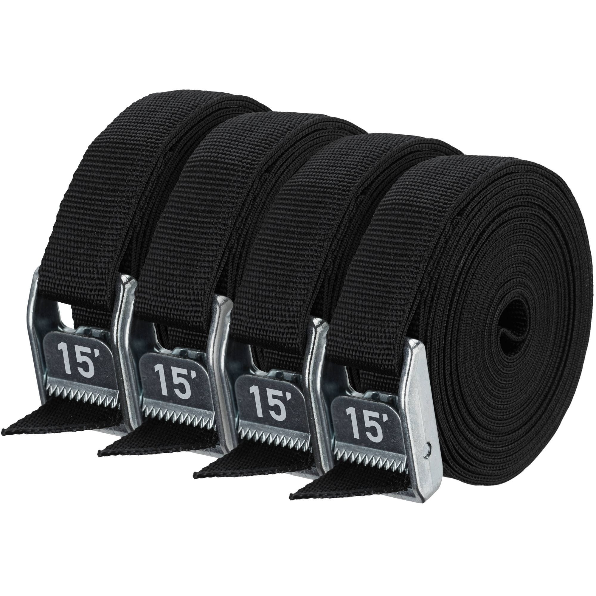 NRS 1 Heavy Duty Tie Down Strap 4 Pack - 15
