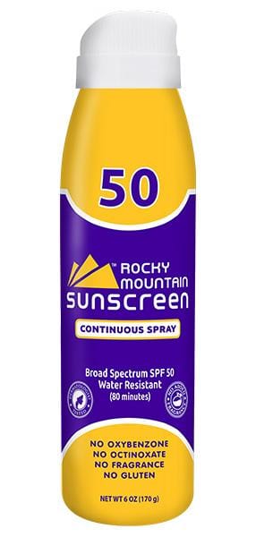Rocky Mountain Sunscreen Spray 6oz SPF 50