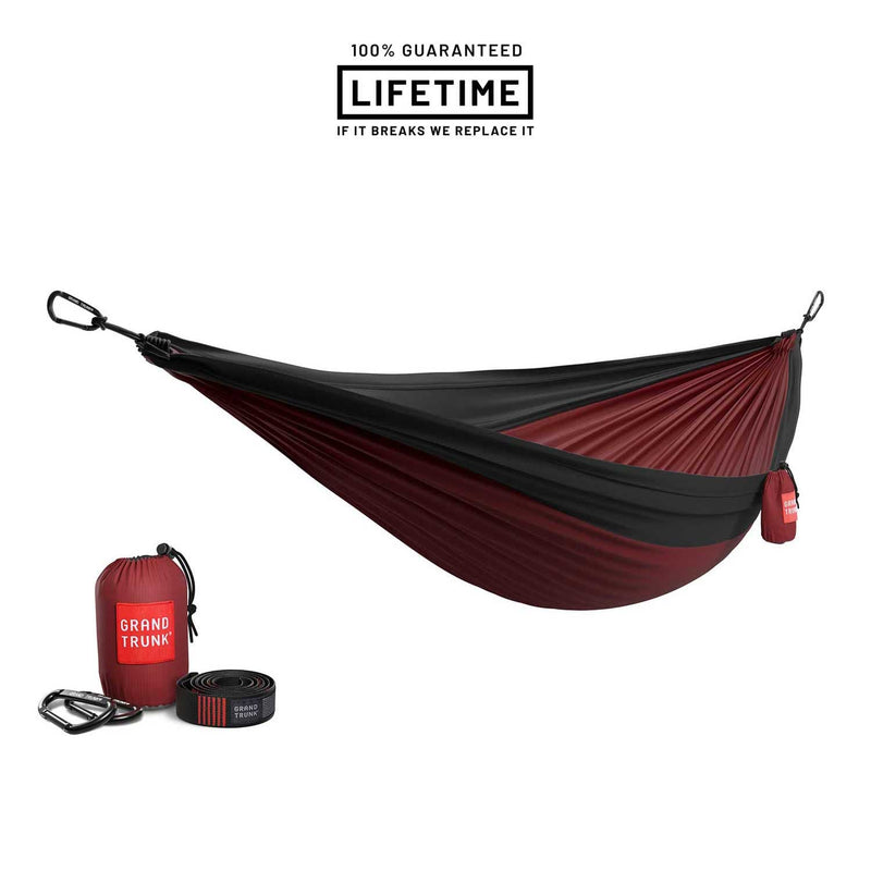Grand Trunk Double Deluxe Hammock with Straps