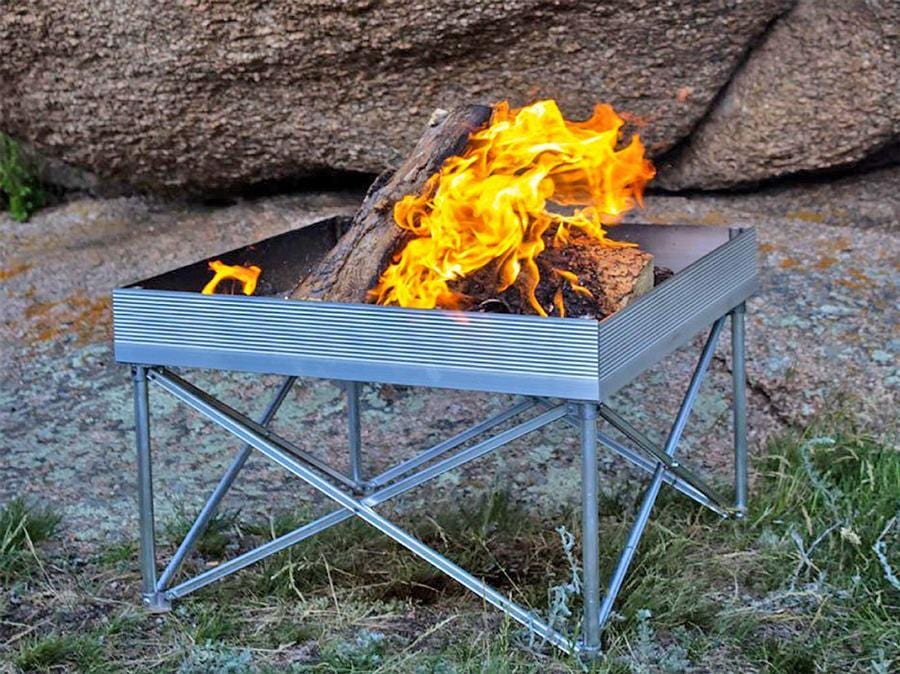 Fireside Outdoor Pop-Up Pit Fire Pan