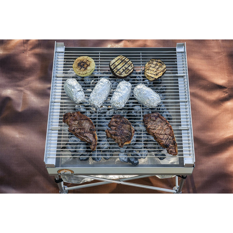 Fireside Outdoor Quad-Fold Grill Grate