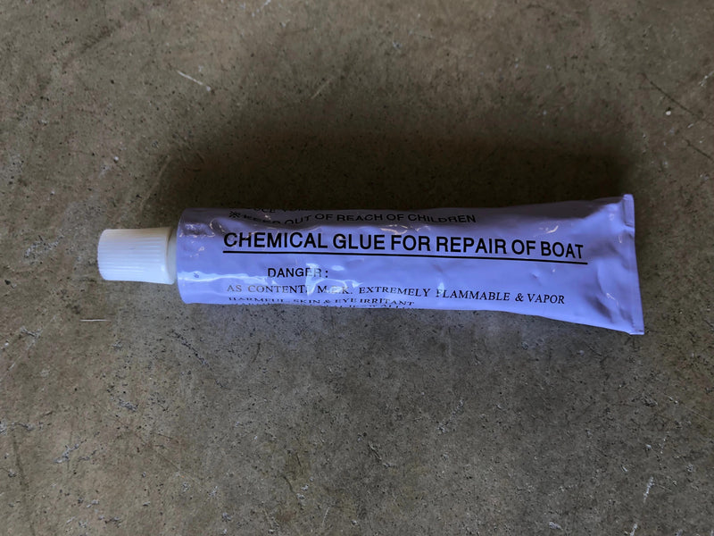 Chemical Glue for Repair of Boat