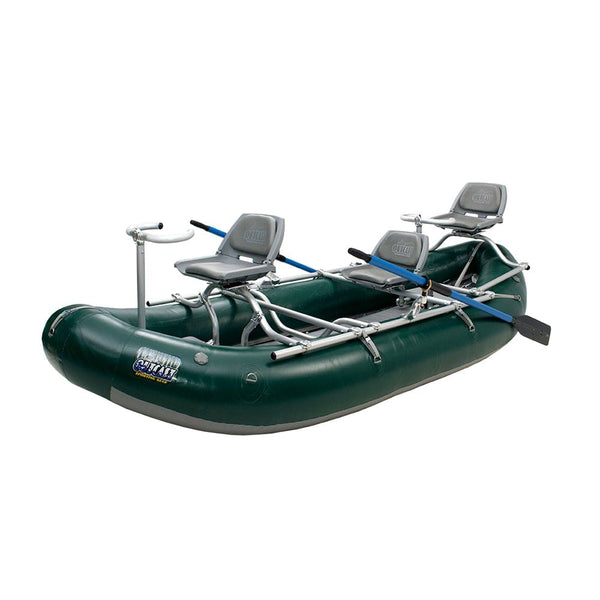 Outcast PAC 1300 Fishing Raft + Frame Package
