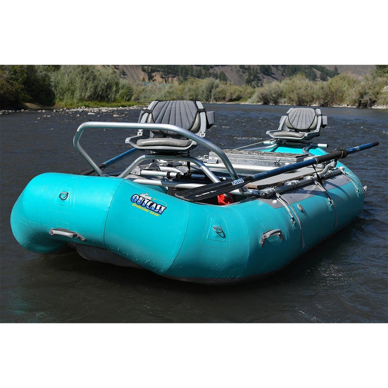 Outcast PAC 136DD Fishing Raft + Frame Package