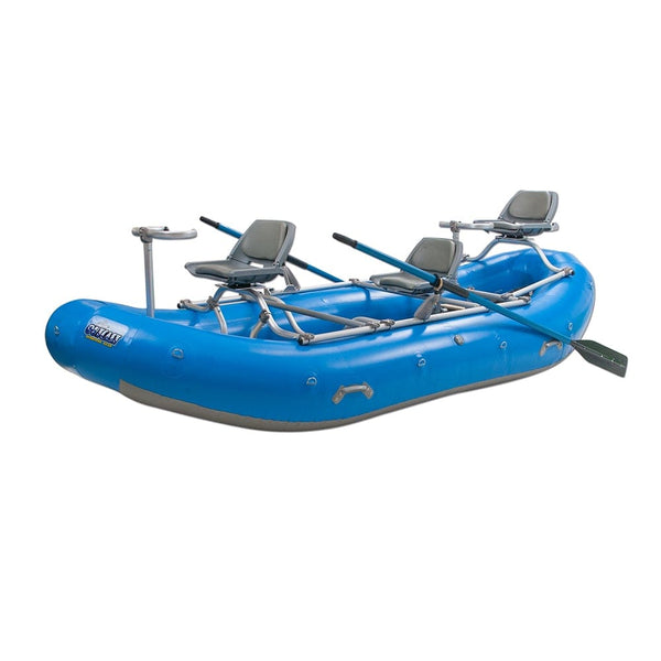 Outcast PAC 1400 Fishing Raft + Frame Package