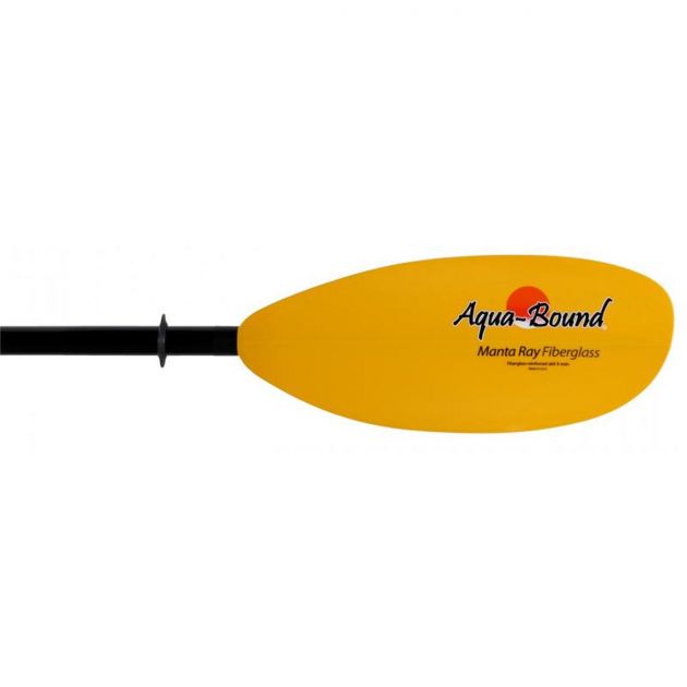 Aqua Bound Manta Ray Fiberglass 2-Piece Kayak Paddle Closeout